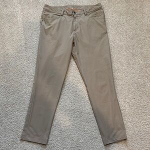 Men's Lululemon Slim Fit Tan Pants